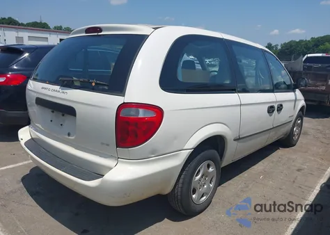 2001 Dodge Grand Caravan Se from USA, damaged, VIN 1B4GP243X1B252190